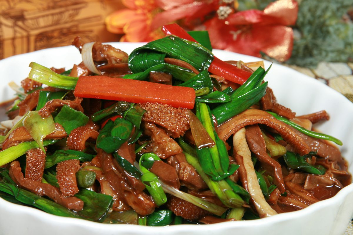 炒羊杂