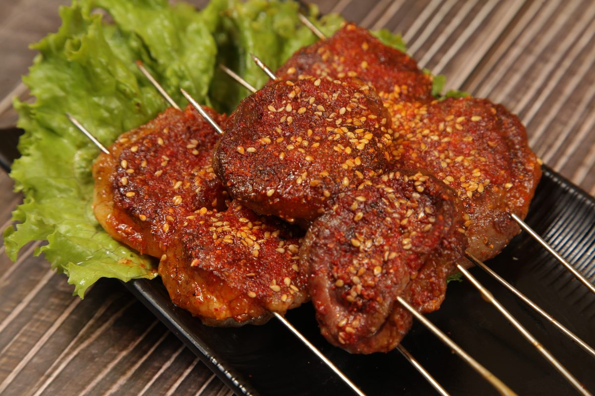 烤腰子