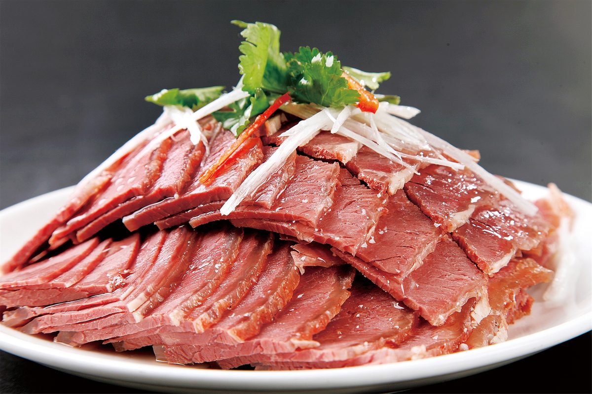 凉拌羊肉